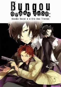 Capa da novel Bungou Stray Dogs: Osamu Dazai e a Era das Trevas
