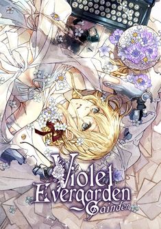Capa da novel Violet Evergarden Gaiden