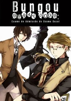 Capa da novel Bungou Stray Dogs: Exame de Admissão do Osamu Dazai