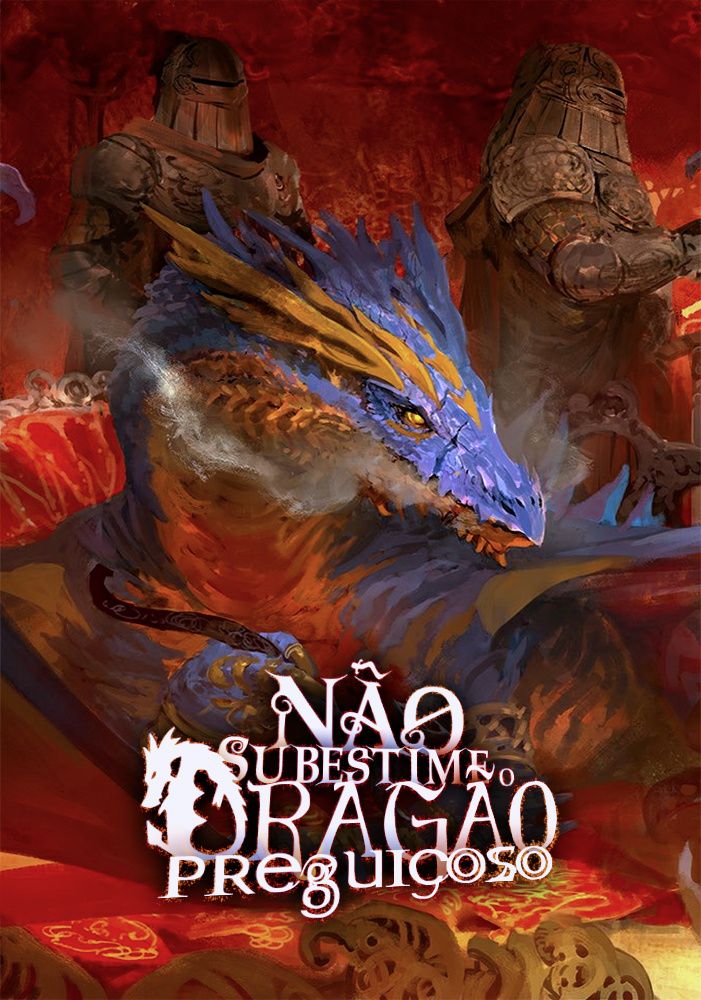 Capa de Não Subestime o Dragão Preguiçoso