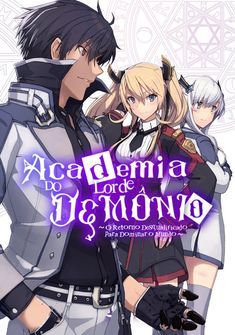 Capa da novel A Academia do Lorde Demônio ~ O Retorno Desqualificado para Dominar o Mundo ~