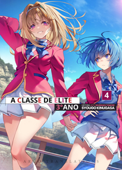 Capa da novel A Classe de Elite