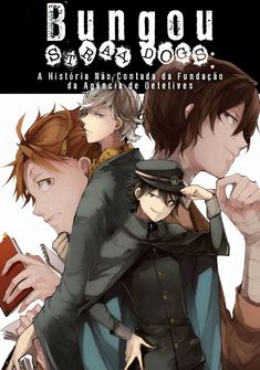 Capa da novel Bungou Stray Dogs: A História Não Contada da Fundação da Agência de Detetives