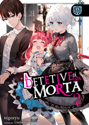 Capa da novel A Detetive já está Morta