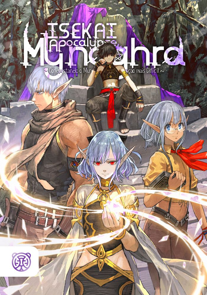 Capa da novel Isekai Apocalypse Mynoghra ~ Conquistando o Mundo com a Civilização mais Difícil ~