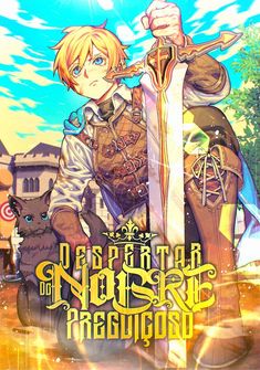 Capa da novel Despertar do Nobre Preguiçoso