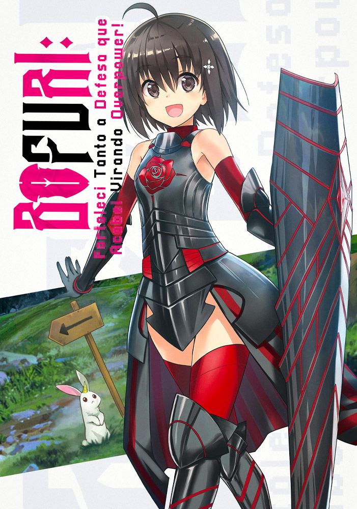 Capa de Bofuri: Fortaleci Tanto a Defesa que Acabei Virando Overpower!