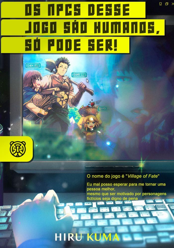 Capa da novel Os NPCs Desse Jogo São Humanos, Só Pode Ser!