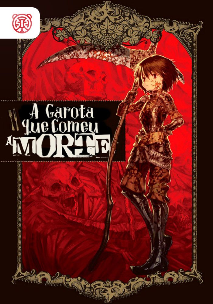 Capa de A Garota que Comeu a Morte