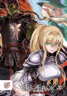 Capa da novel Orc Eroica
