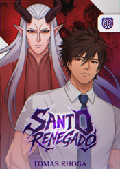Capa da novel Santo Renegado