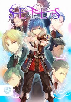 Capa da novel Setes