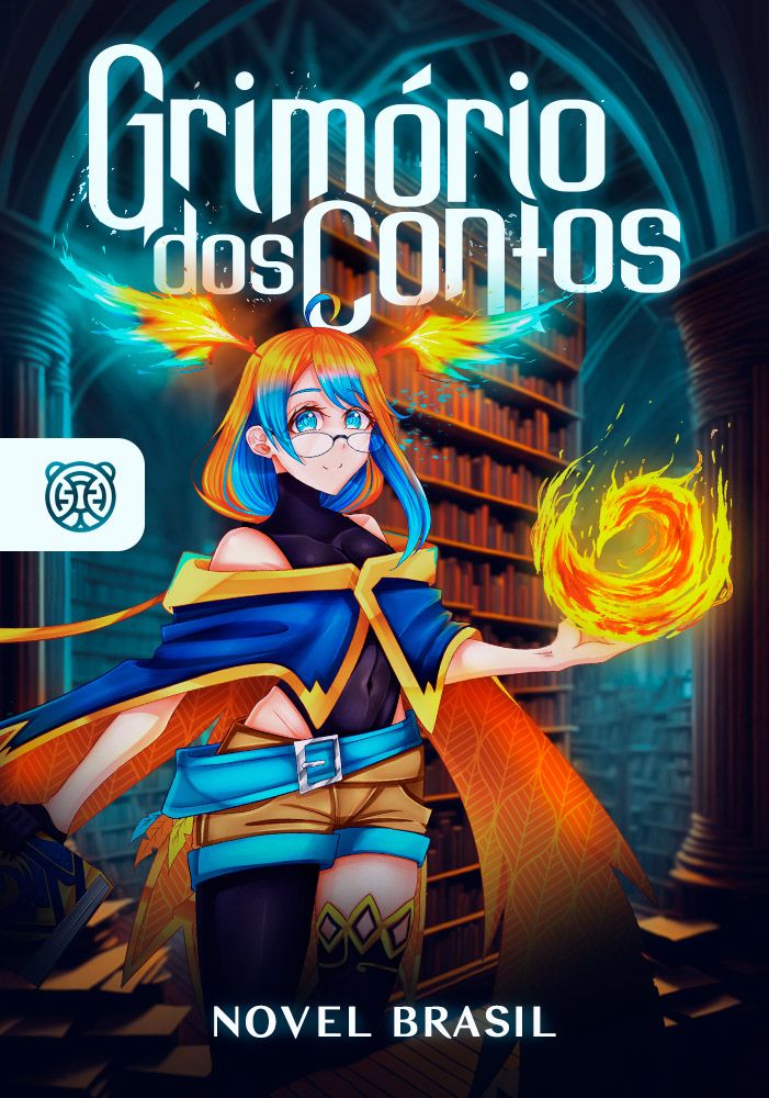 Capa de Grimório dos Contos