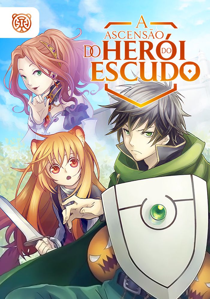 Capa de A Ascensão do Herói do Escudo
