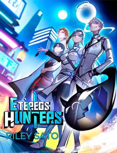 Capa da novel Etéreos Hunters: Guerra do Éter