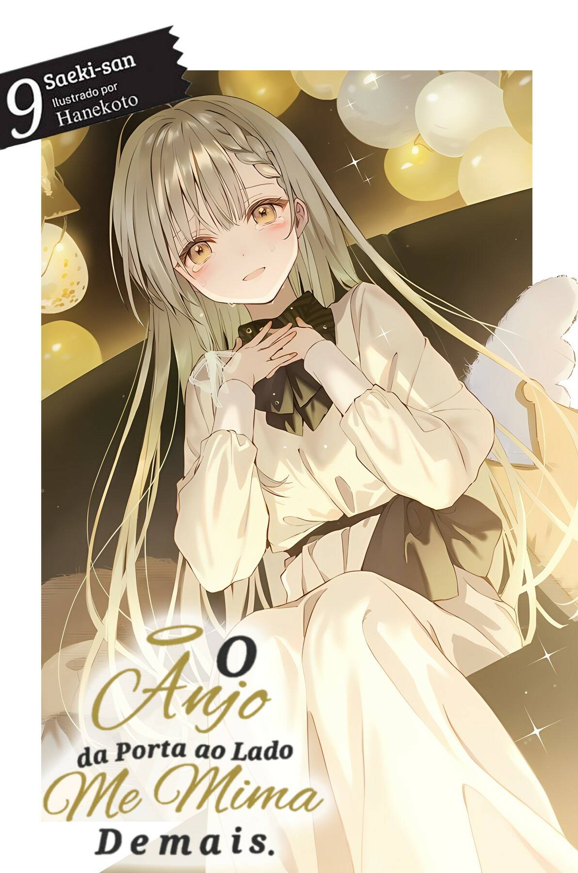Capa da novel O Anjo da Porta ao Lado Me Mima Demais
