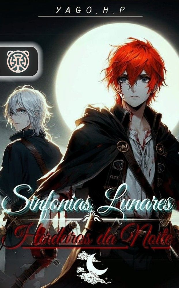 Capa de Sinfonias Lunares: Herdeiros da Noite