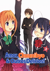 Capa da novel Amor, Chunibyo & Outros Delírios!