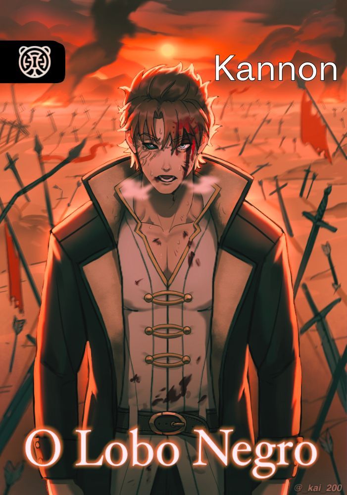 Capa de O Lobo Negro