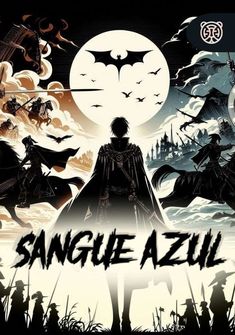 Capa da novel Sangue Azul 