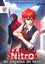Capa da novel Nitro: As Pegadas do Herói