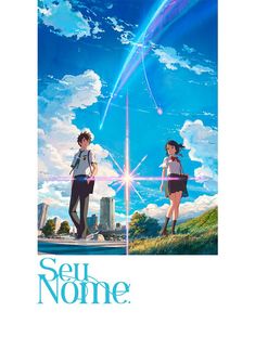 Capa da novel Seu nome.
