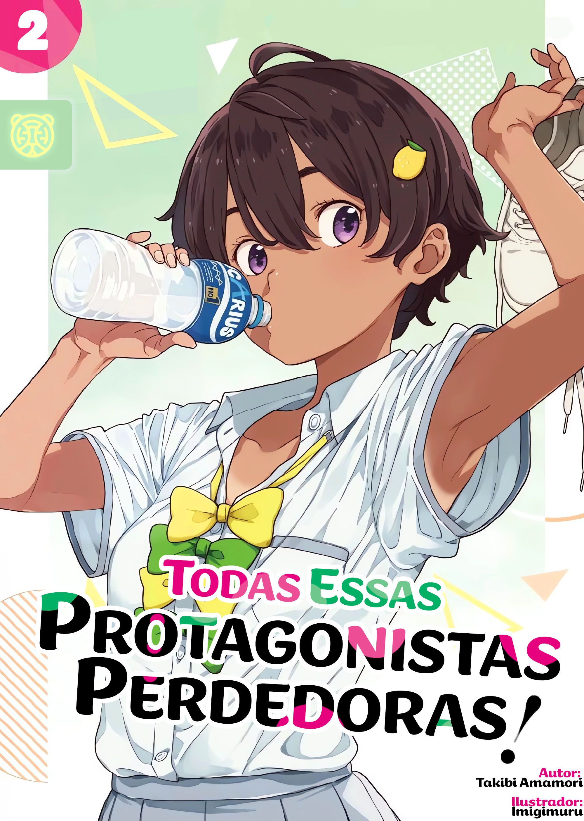 Capa de Todas Essas Protagonistas Perdedoras!