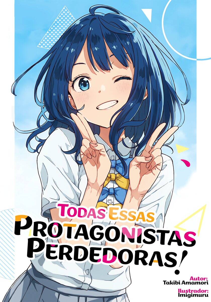 Capa da novel Todas Essas Protagonistas Perdedoras!