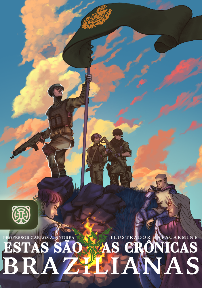 Capa de Estas são as Crônicas Brazilianas