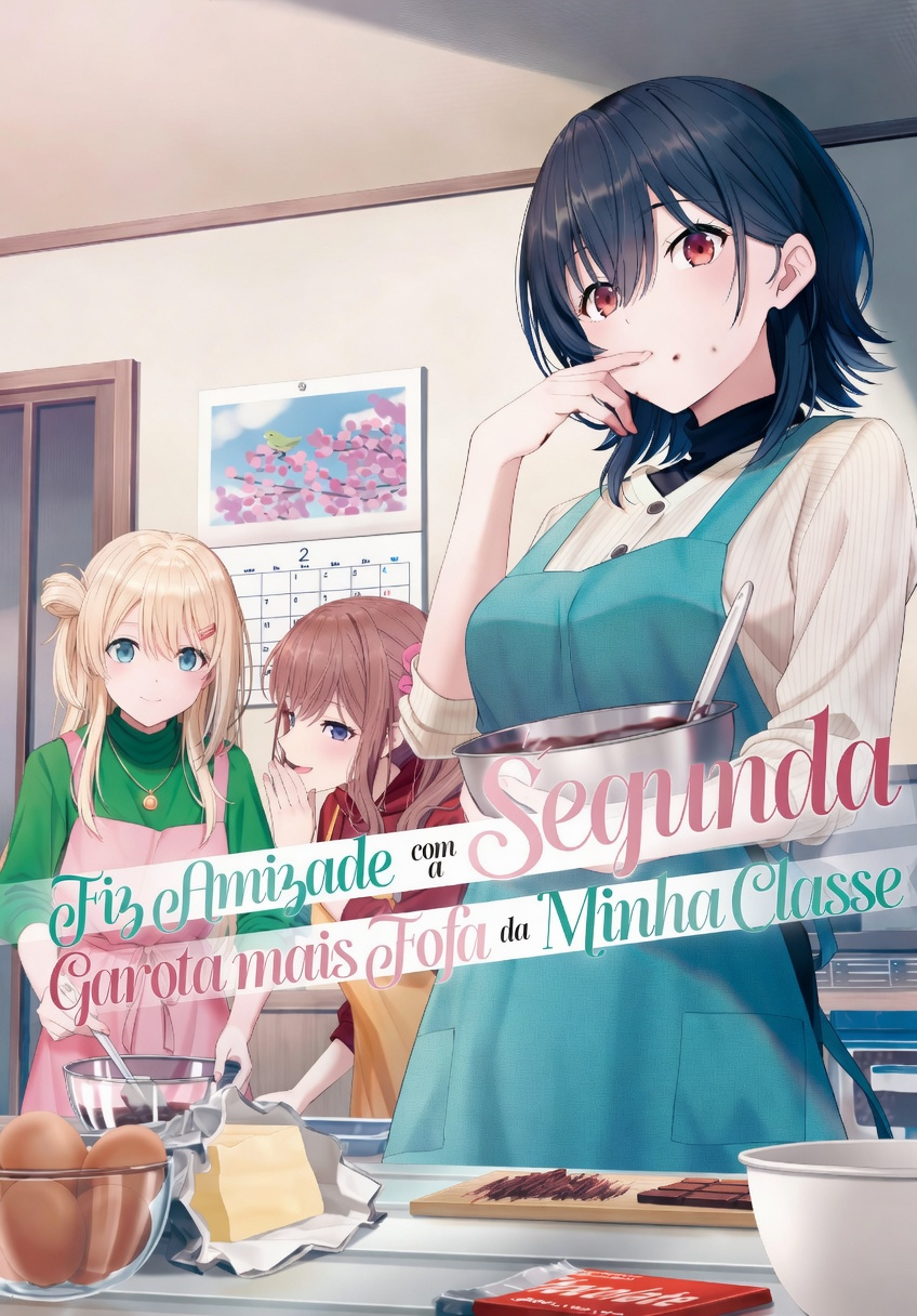 Capa de Fiz Amizade com a Segunda Garota mais Fofa da Minha Classe