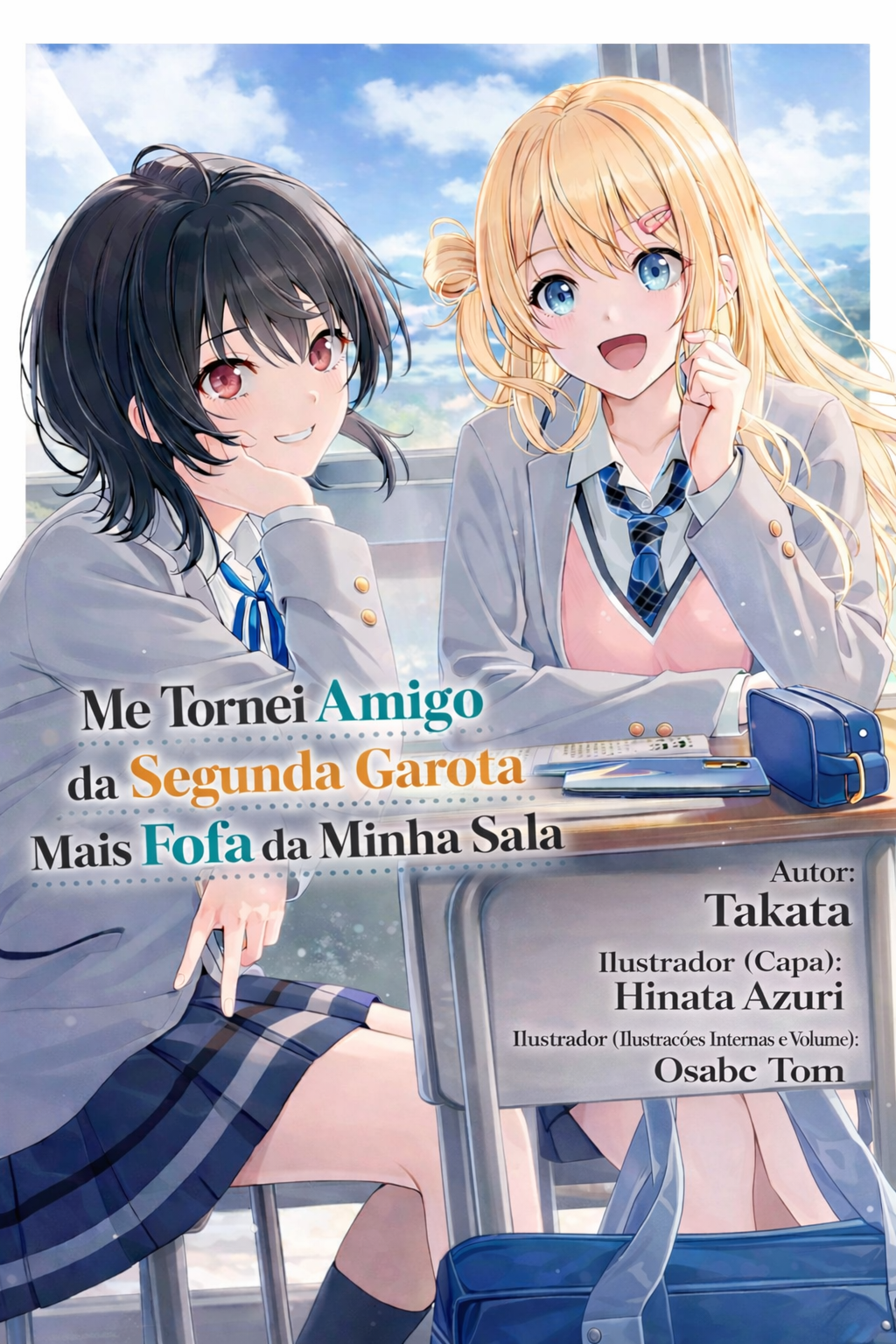 Capa de Me Tornei Amigo da Segunda Garota mais Fofa da Minha Sala