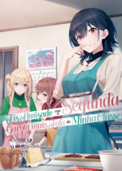 Capa da novel Fiz Amizade com a Segunda Garota mais Fofa da Minha Classe