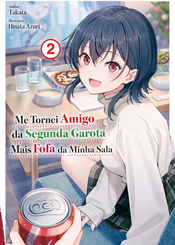 Capa da novel Me Tornei Amigo da Segunda Garota mais Fofa da Minha Sala