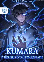 Capa da novel Kumara: O Herdeiro da Tempestade