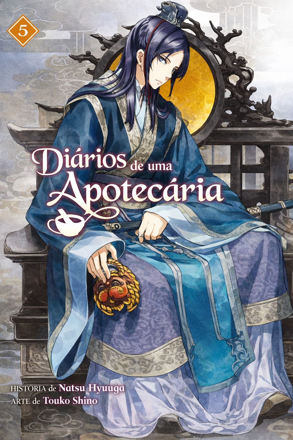 Capa da novel Diários de uma Apotecária