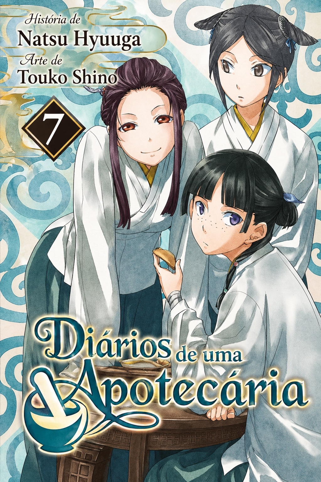 Capa da novel Diários de uma Apotecária