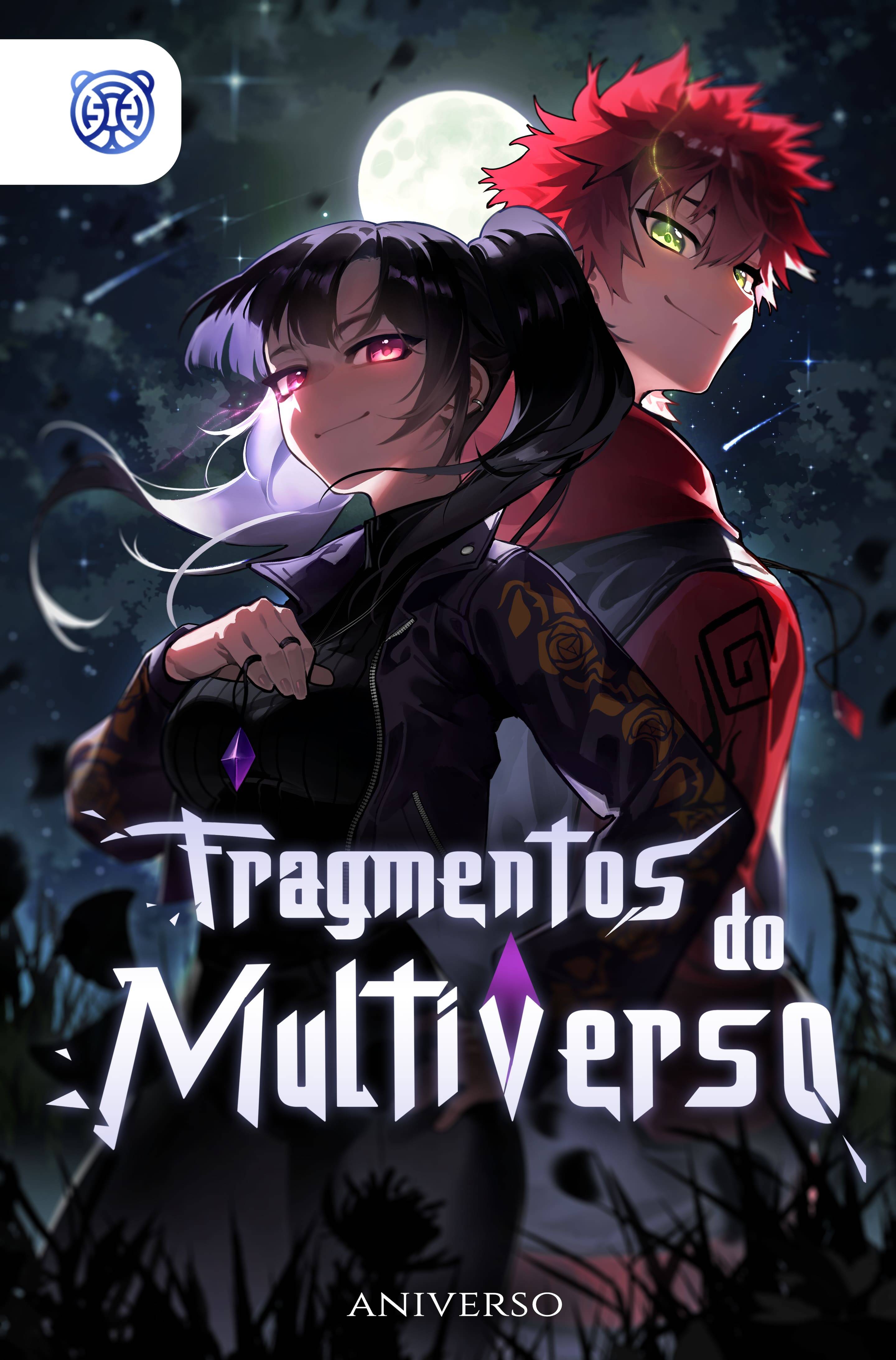 Capa da novel Fragmentos do Multiverso