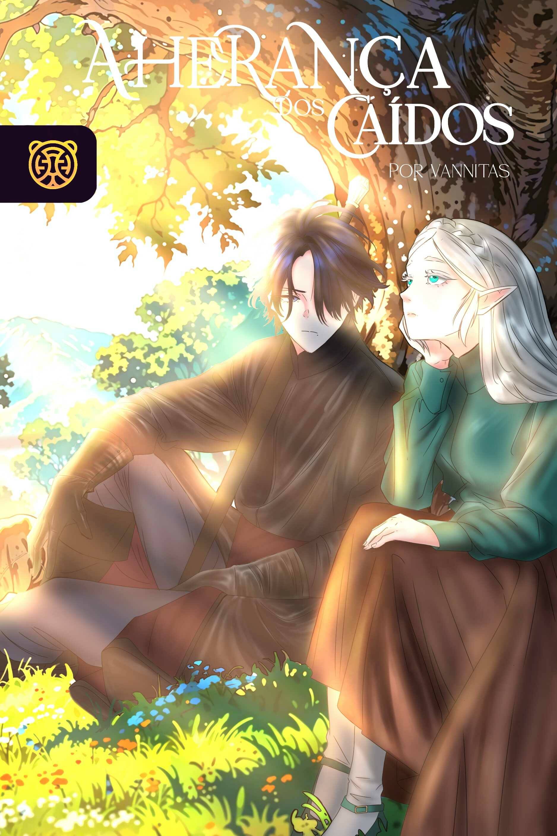 Capa da novel A Herança dos Caídos