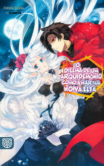 Capa da novel O Dilema de Um Arquidemônio: Como Amar sua Noiva Elfa
