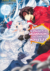 Capa da novel O Dilema de Um Arquidemônio: Como Amar sua Noiva Elfa
