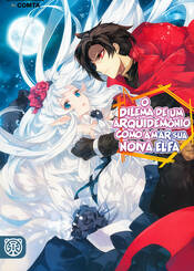 Capa da novel O Dilema de Um Arquidemônio: Como Amar sua Noiva Elfa