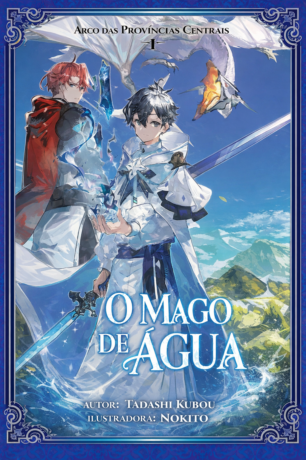 Capa de O Mago de Água