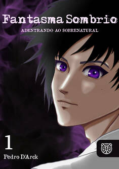 Capa da novel Fantasma Sombrio