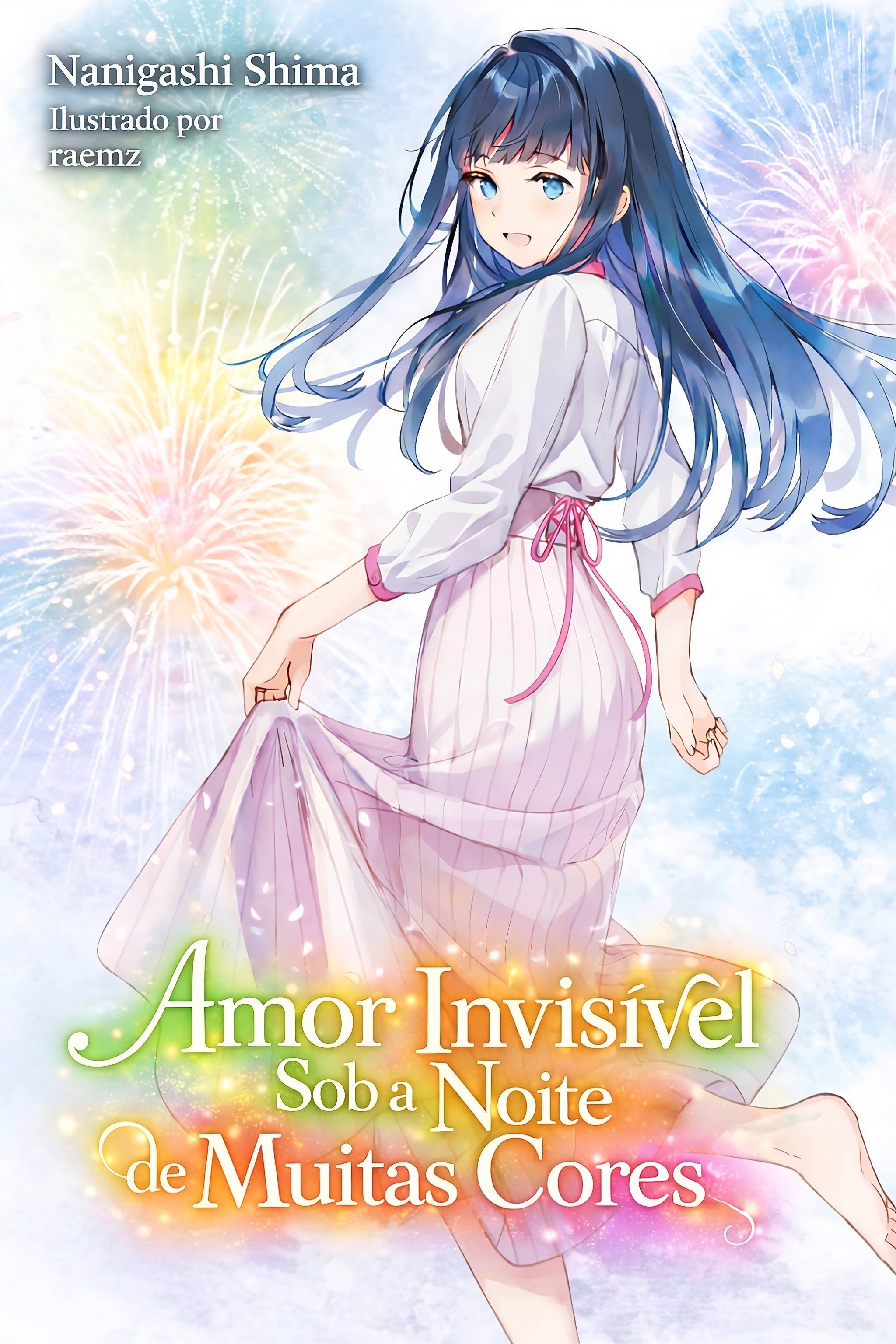 Capa de Amor Invisível Sob o Céu Noturno