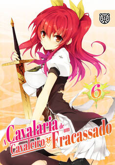 Capa da novel A Cavalaria de um Cavaleiro Fracassado