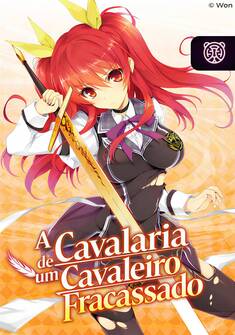Capa da novel A Cavalaria de um Cavaleiro Fracassado