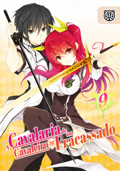 Capa da novel A Cavalaria de um Cavaleiro Fracassado