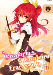 Capa da novel A Cavalaria de um Cavaleiro Fracassado
