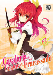 Capa da novel A Cavalaria de um Cavaleiro Fracassado