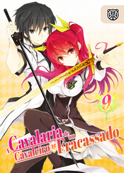 Capa da novel A Cavalaria de um Cavaleiro Fracassado